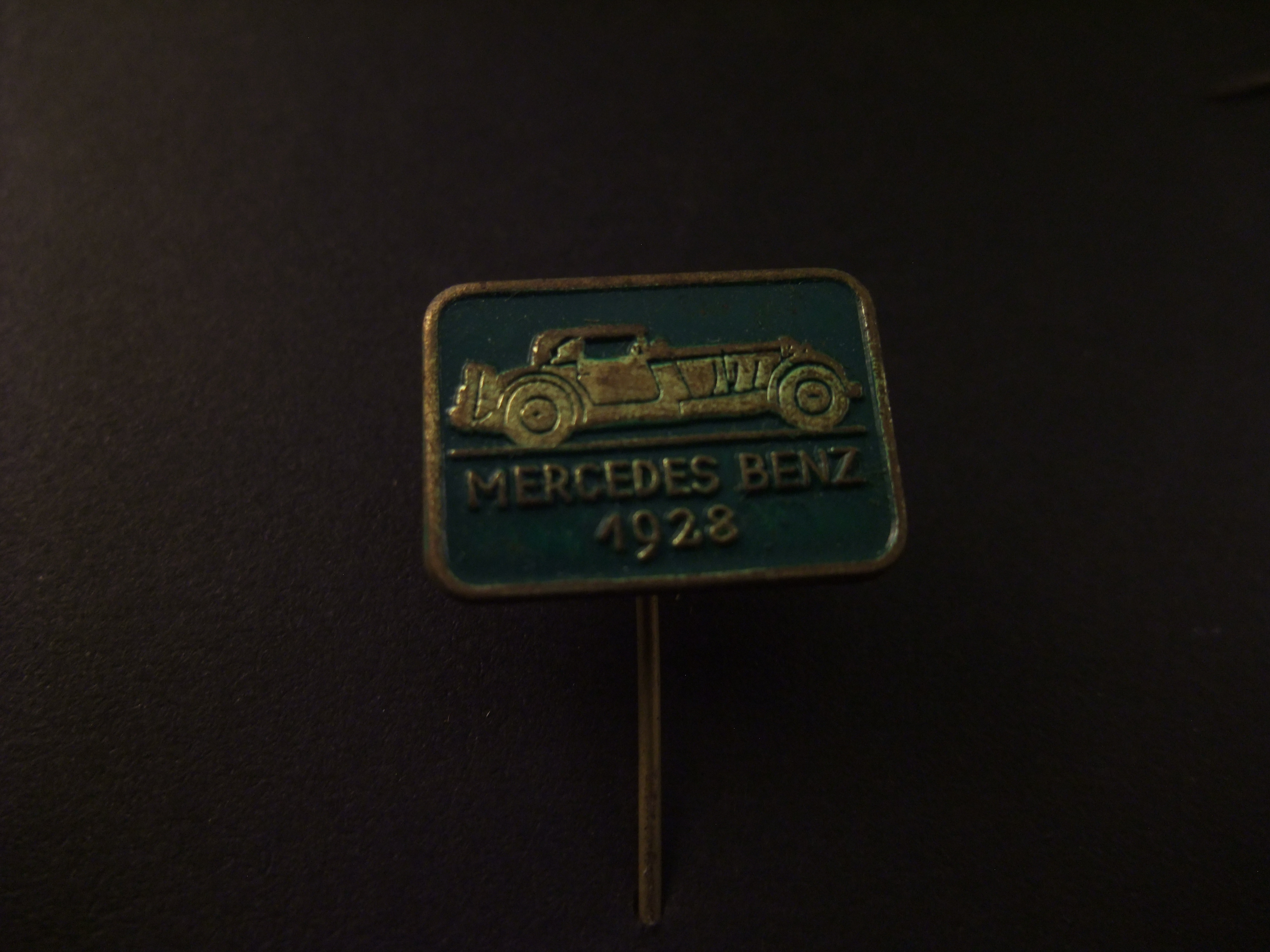 Mercedes -Benz , type SSK ,Bouwjaar 1928 groen